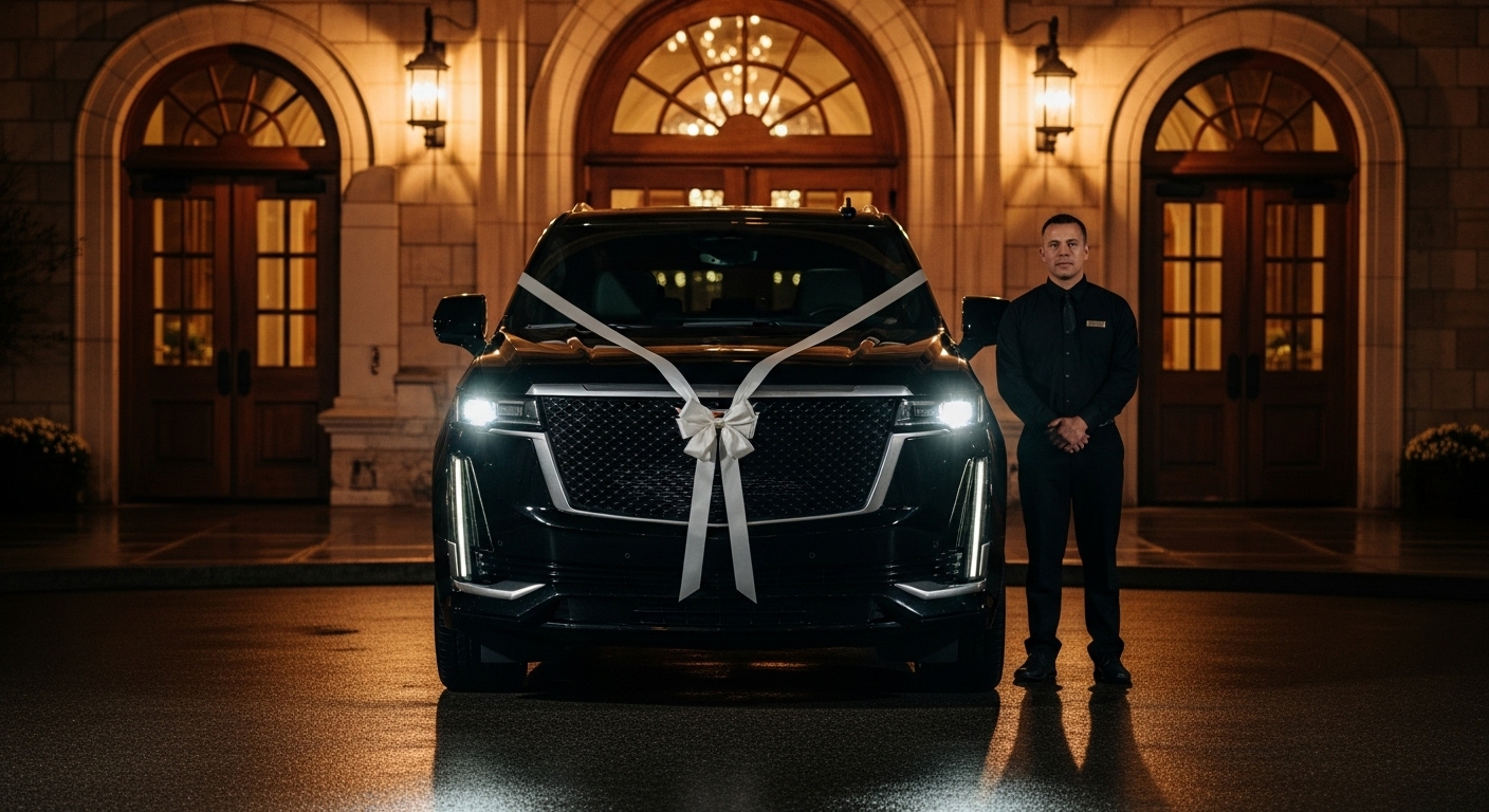 Immaculate LevelOne premium vehicle, detailed to perfection and photo-ready for Nashville wedding transportation.